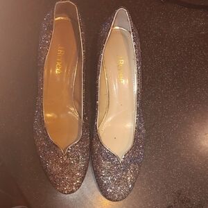 J.Renee Sparkling Glitter Heels - Black